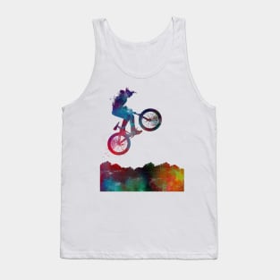 Cycling Bike sport art #cycling #sport Tank Top